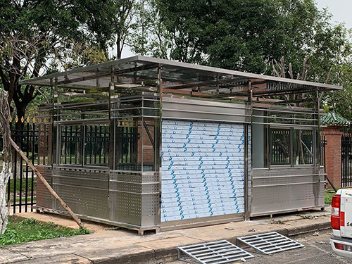 不銹鋼收費崗亭