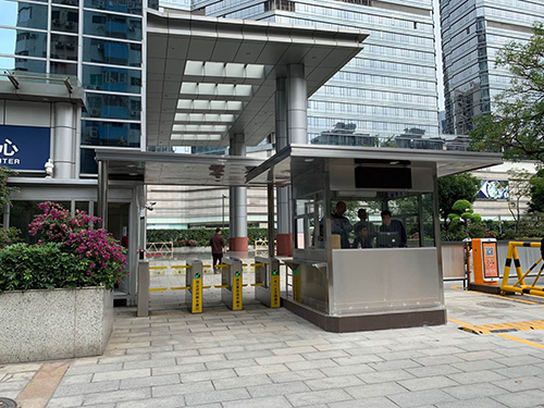 如何避免保安成都崗亭制作過程中尺寸差異？的圖片